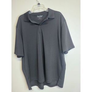 Daniel Bishop Black Men's Collared Shirt Size‎ XL